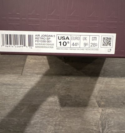 Ma Maniere Jordan 5 Dusk