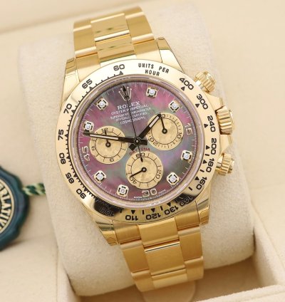 Rolex Daytona Tahitian Black Mother Of Pearl