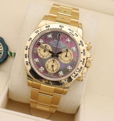Rolex Daytona Tahitian Black Mother Of Pearl