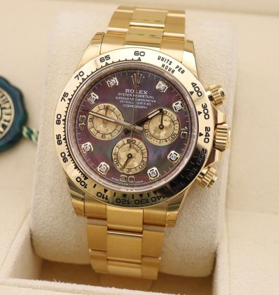 Rolex Daytona Tahitian Black Mother Of Pearl