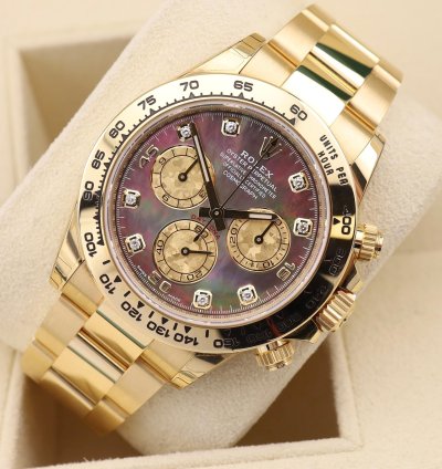 Rolex Daytona Tahitian Black Mother Of Pearl