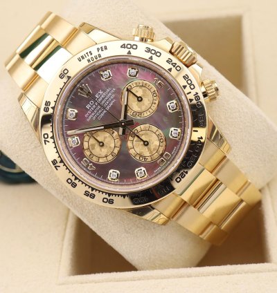 Rolex Daytona Tahitian Black Mother Of Pearl