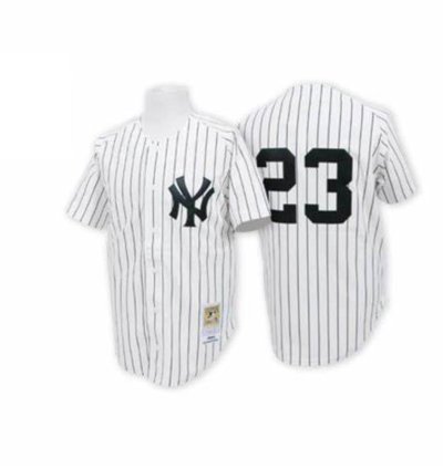 New York Yankees Don Mattingly White 1961 Throwback Jersey