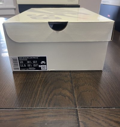 Nike Sb Dunk Low Pro Qs Albino Preto