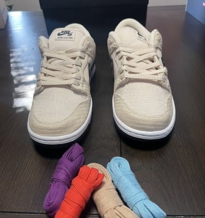 Nike Sb Dunk Low Pro Qs Albino Preto