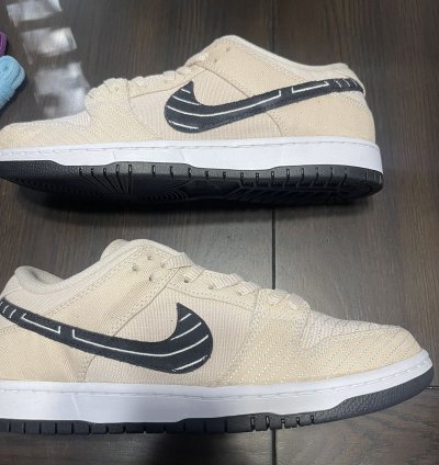 Nike Sb Dunk Low Pro Qs Albino Preto