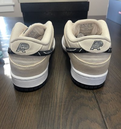 Nike Sb Dunk Low Pro Qs Albino Preto