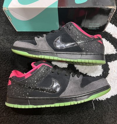 Nike Sb Dunk Low Pro Qs Premier Northern Lights Sz 10 5