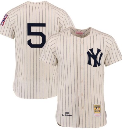 New York Yankees Joe Dimaggio Cream 1939 Throwback Jersey