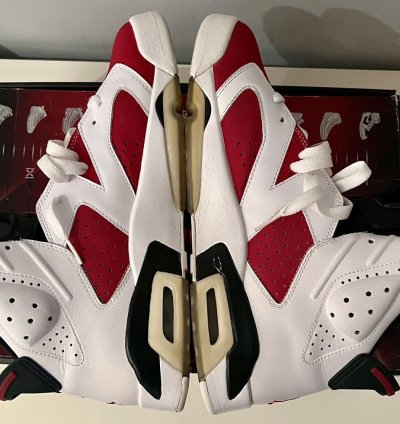 Authentic Air Jordan 6 Retro Carmine Countdown Pack 2008 10
