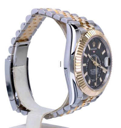 Rolex Sky-dweller Oyster Sky-dweller Jubilee Gold Steel Black Dial 42 Mm Unworn 2023