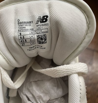 Last Drop Ald New Balance 550 - Us 9 White - Aime Leon Dore