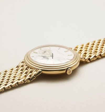 Patek Philippe Perpetual Calendar Moon Phase Ivory Dial Geneve Seal