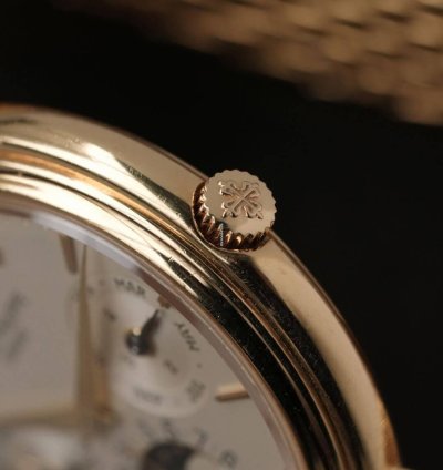 Patek Philippe Perpetual Calendar Moon Phase Ivory Dial Geneve Seal