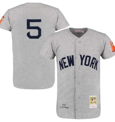 New York Yankees Joe Dimaggio Gray 1938 Throwback Jersey