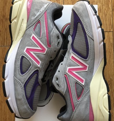 M990kt4 Kith United Arrows Sons Us 9 5 Grey Purple Pink