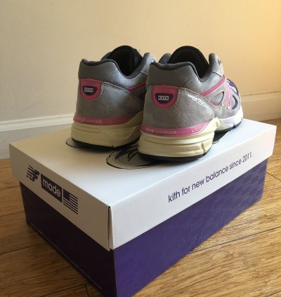 M990kt4 Kith United Arrows Sons Us 9 5 Grey Purple Pink