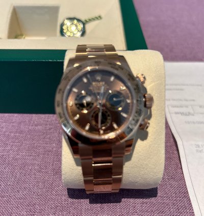 Rolex Daytona Unused Nie Benutzte Rolex Daytona 40 Mm