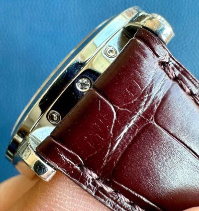 Patek Philippe Perpetual Calendar Platinum Automatic Watch 39 5mm Perpetual Calendar Grand Complications
