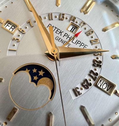 Patek Philippe Perpetual Calendar Platinum Automatic Watch 39 5mm Perpetual Calendar Grand Complications