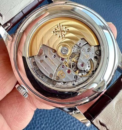 Patek Philippe Perpetual Calendar Platinum Automatic Watch 39 5mm Perpetual Calendar Grand Complications