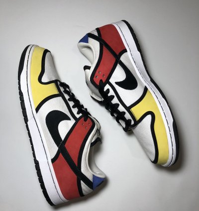 Nike Sb Dunk Low Pro Sb Piet Mondrian 2008