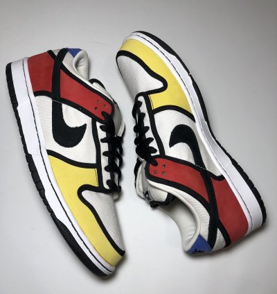 Nike Sb Dunk Low Pro Sb Piet Mondrian 2008