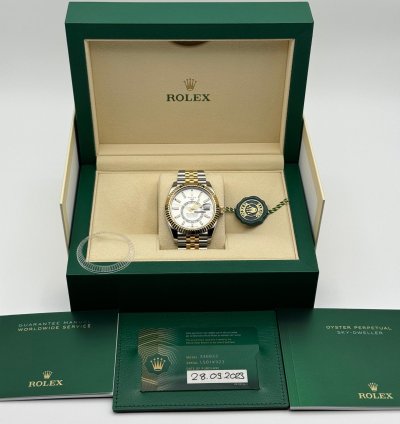 Rolex Sky-dweller Ref 336933 2023 Jubilee New Fullset