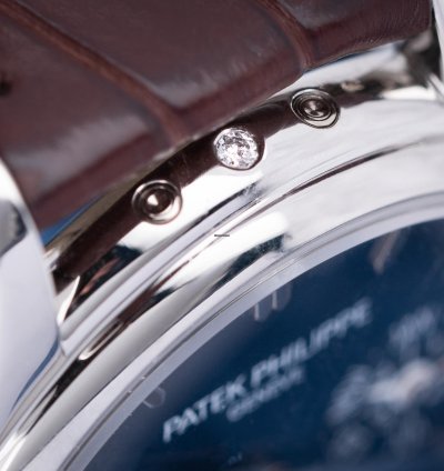 Patek Philippe Perpetual Calendar Platinum Blue Dial 5140p