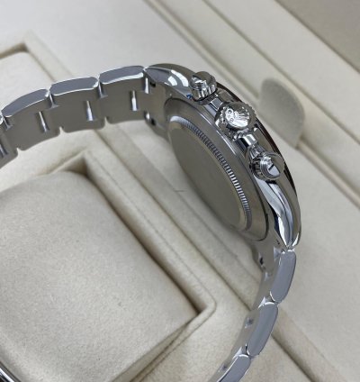 Rolex Daytona Unworn 116506 Daytona Platinum Ice Blue Index Dial 40mm Oyster Bracelet Ceramic