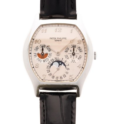 Patek Philippe Perpetual Calendar Platinum Perpetual Calendar Watch Ref 5040