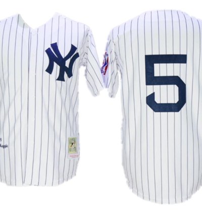 New York Yankees Joe Dimaggio White 1939 Throwback Jersey