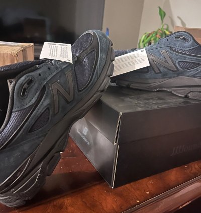 Navy Jjjjound New Balance 990v4 sz 10 5