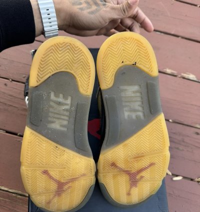Muslin Off White Air Jordan 5