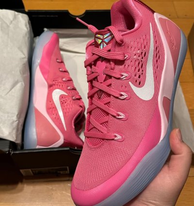 Nike Kobe 9 Em Low Protro Kay Yow Think Pink