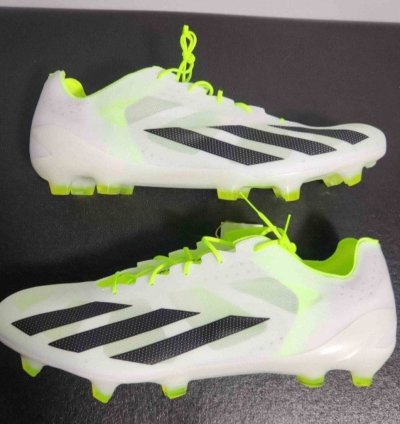 Adidas Crazyfast Fg Size 12 Cloud White Soccer Cleats