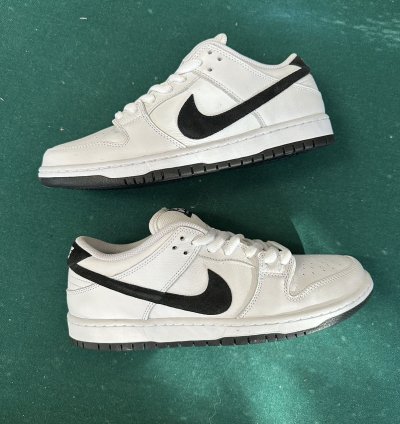 Nike Sb Dunk Low Pro White Black