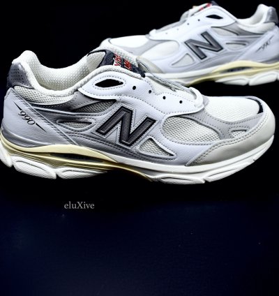 Nb Teddy Santis 990 Tg3 Made In Usa Sea Salt White