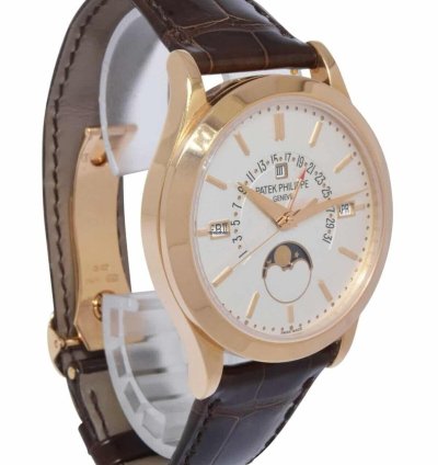 Patek Philippe Perpetual Calendar Retrograde 18k Rose Gold 5496 Box Papers 5496r