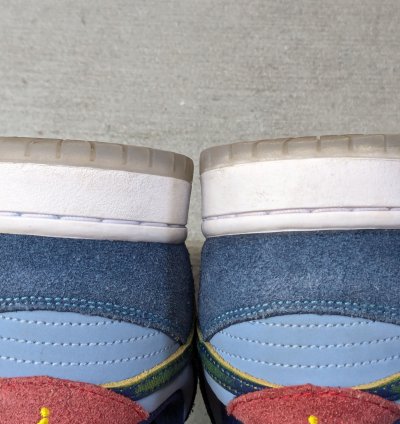 Nike Sb Dunk Low Pro Why So Sad Blue Suede Dx5549-400