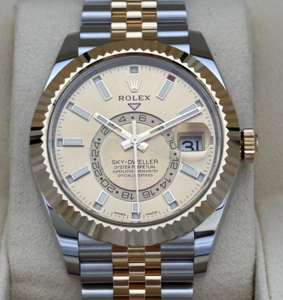 Rolex Sky-dweller Stahlgold Jubilee