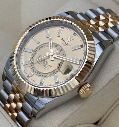 Rolex Sky-dweller Stahlgold Jubilee