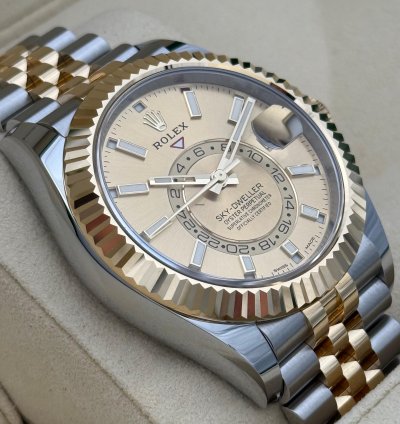 Rolex Sky-dweller Stahlgold Jubilee