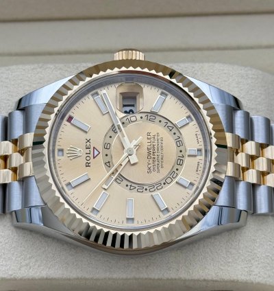 Rolex Sky-dweller Stahlgold Jubilee