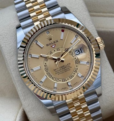 Rolex Sky-dweller Stahlgold Jubilee