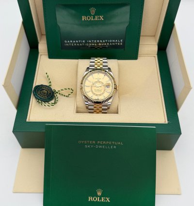 Rolex Sky-dweller Stahlgold Jubilee