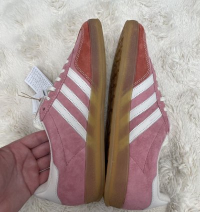 Adidas End Indoor Gazelle Laundromat Pink White Size 12