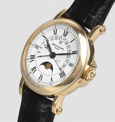 Patek Philippe Perpetual Calendar Retrograde 5059j Perpetual Calendar 18k Yellow Gold Full Set
