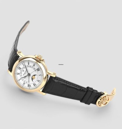 Patek Philippe Perpetual Calendar Retrograde 5059j Perpetual Calendar 18k Yellow Gold Full Set