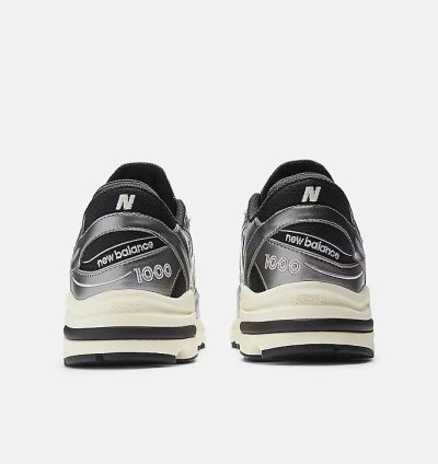 New Balance 1000 Black Silver Mettalic M1000sl